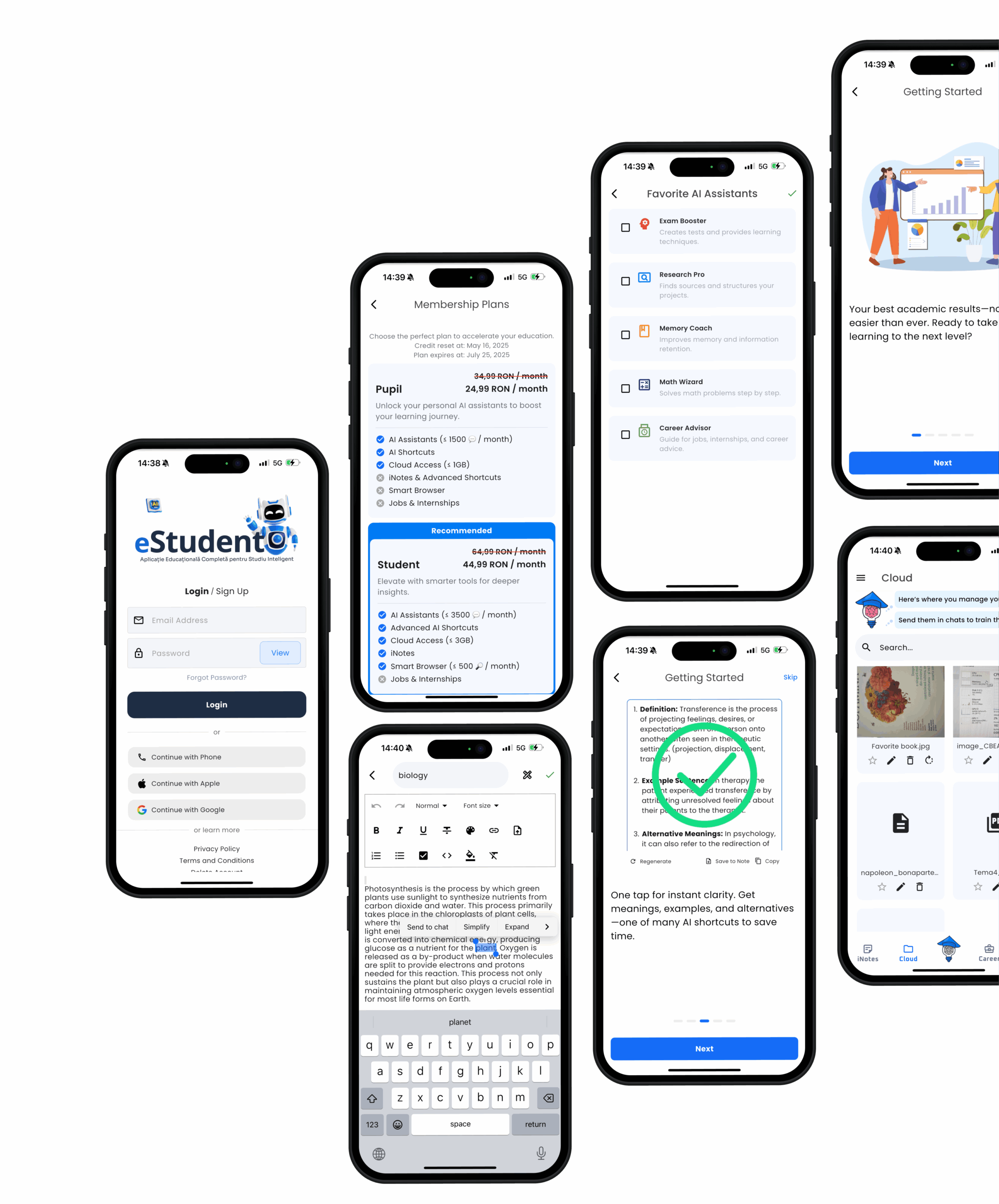 eStudent AI – Hybrid Phone App
